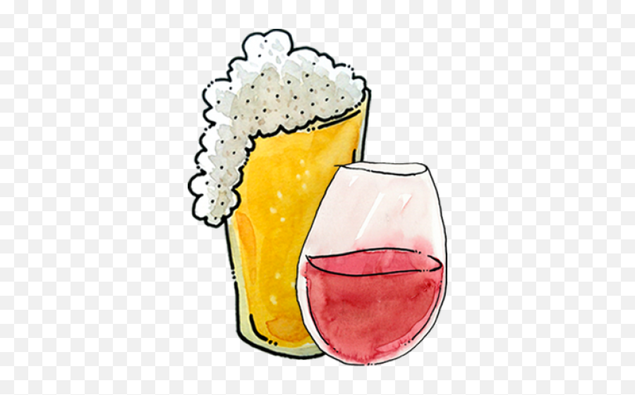 Wine Emoji Png - Beer And Wine Clipart,Wine Emoji