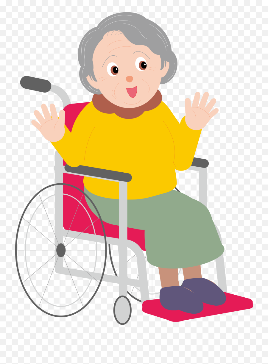 Old Man Cartoon Png Png Black And White Stock - Viejito En Cartoon Elderly In Wheelchair Emoji,Old Man Emoji