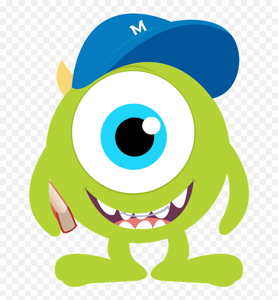 El Mundo De Mael Emoticonos - Baby Mike Wazowski Cartoon Emoji,Emoticonos