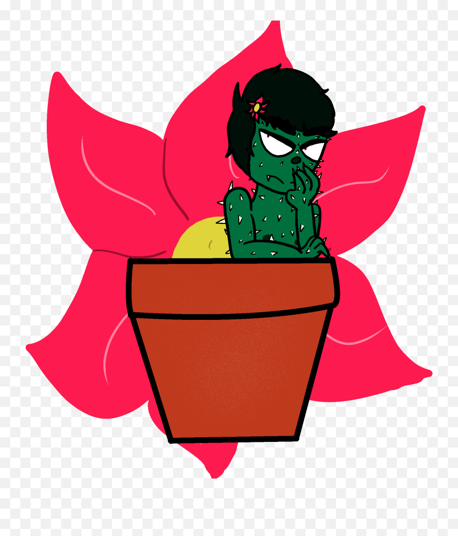 Cactus Boi - Fictional Character Emoji,Boi Emoji Png