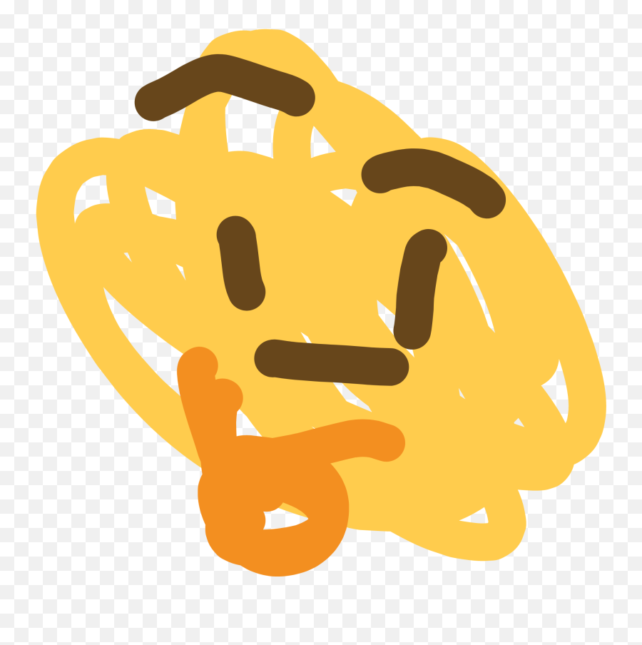 Thinking - Happy Emoji,Thinking Emoji Text Art - free transparent emoji