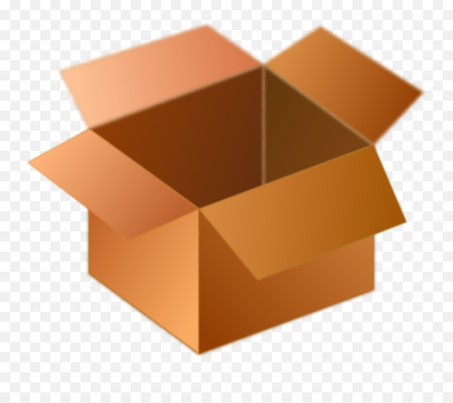 Box Carton Open Box Emoji Empty Box Emoji Free Transparent Emoji 