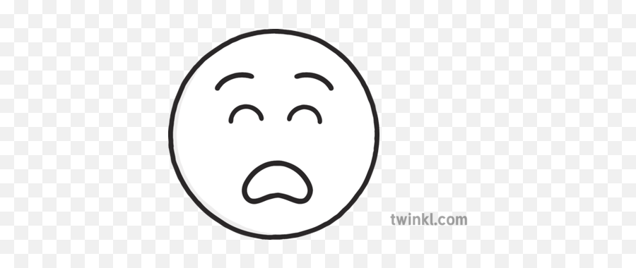 Scared Fear Emoji People Roi Sen Resources Feelings Wheel - Excited Emoji Black And White,Fear Emoji