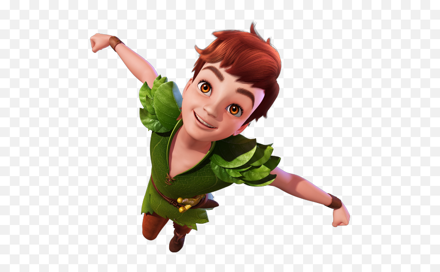 Download - Peter Pan Cartoon 3d Emoji,Peter Pan Emoji
