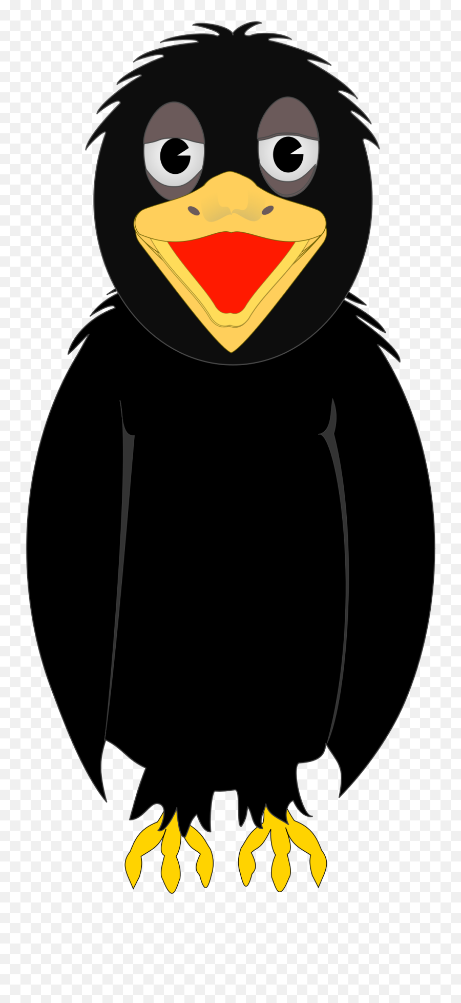 Library Of Crow Face Svg Freeuse Library Png Files - Crow Cartoon Transparent Emoji,Crow Emoji