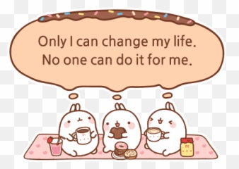 Cute - Cute Kawaii Molang Gif Emoji,Cuddle Emoticons