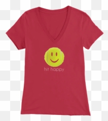 Bella Womens V - Flash T Shirt Emoji,Tennis Emoticon