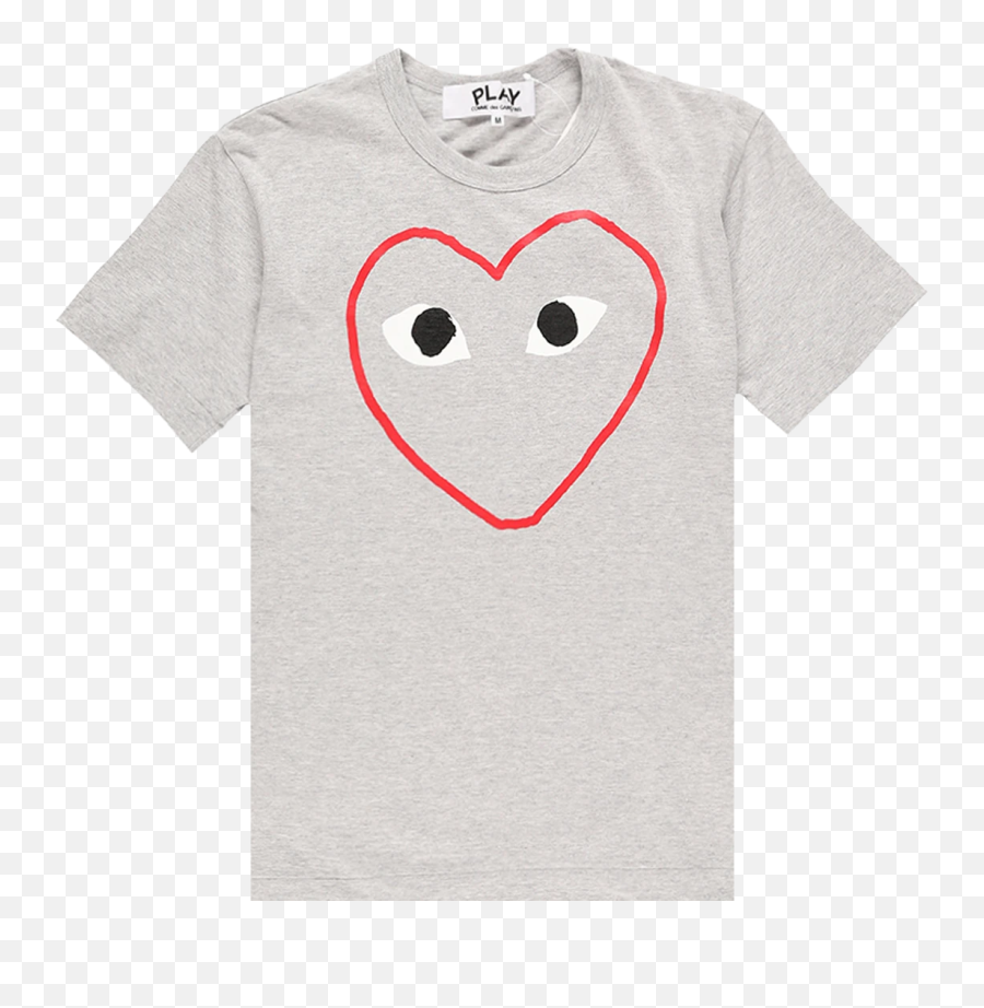Comme Des Garcons - Smiley Emoji,Heart Outline Emoticon