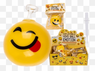 Inflatable Bubble Yoyo Ball - Bubble Yoyo Ball Emoji,Yoyo Emoticon