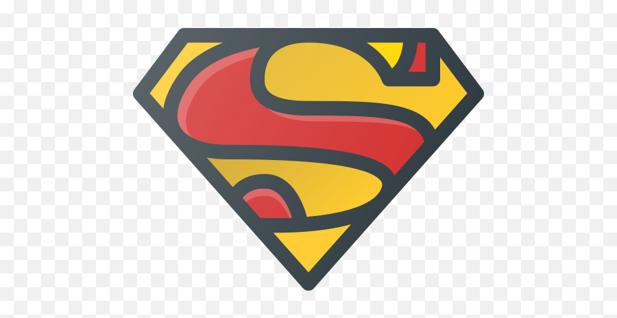 Superman Logo Icon At Getdrawings - Superman Logo Emoji,Is There A Superman Emoji