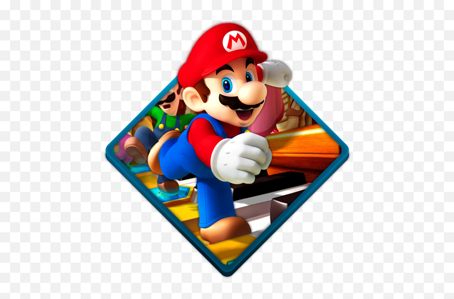 Mario Party Icon Water Gaming Iconset Tooschee - Super Mario Ico Emoji,Mario Emoji