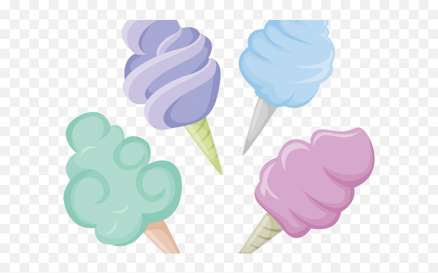Cotton Candy Clipart Free Clip Art Stock Illustrations - Cotton Candy Transparent Clipart Emoji,Cotton Candy Emoji
