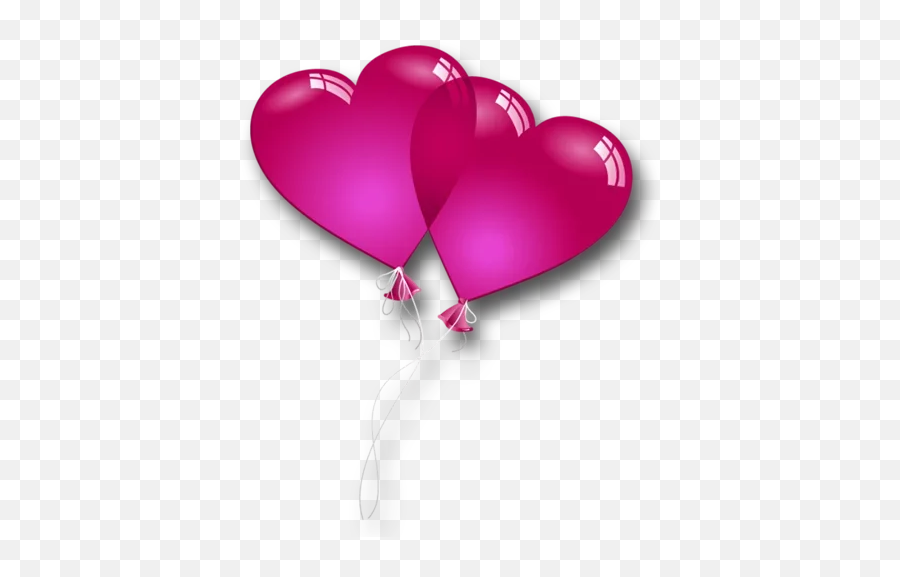 Heart Balloon Transparent Png - Valentine Heart Clipart Png Emoji,Balloon Emojis