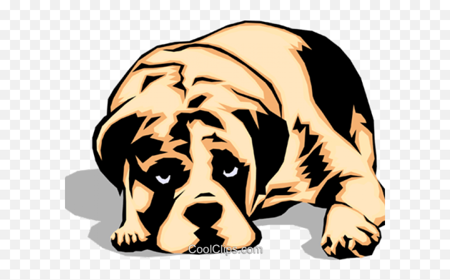 Dog Clipart Png Transparent Png - Sad Dog Clipart Emoji,Sad Dog Emoji