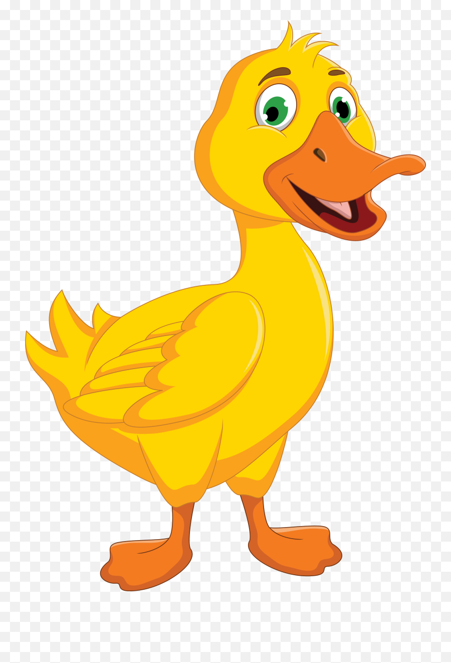 Yellow Duck Clipart Gif - Duck Cartoon Png Emoji,Yellow Duck Emoji