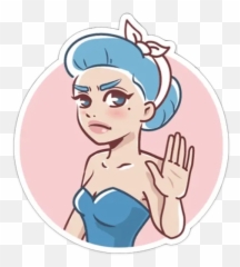Girl Power Stickers For WhatsApp - Cartoon Emoji