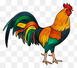 Chicken Animal Png Transparent Png - Transparent Rooster Png Emoji,Rooster Emoticon