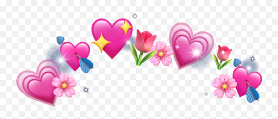 Pink Aesthetic Emojis Hearts Sticker - Heart,Pink Sparkly Heart Emoji