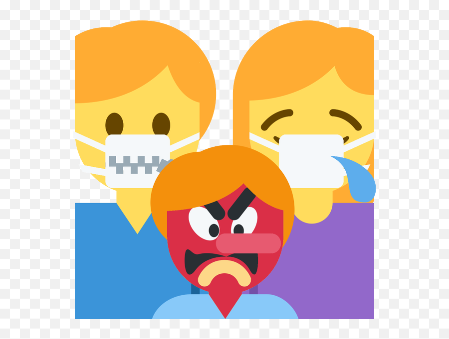 Emoji Face Mashup Bot On Twitter Family Zipper - For Adult,Sleepy Face Emoji