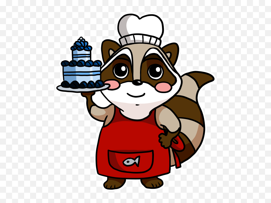 Bandit The Raccoon Messages Sticker - Cake Decorating Supply Emoji,Bandit Emoji