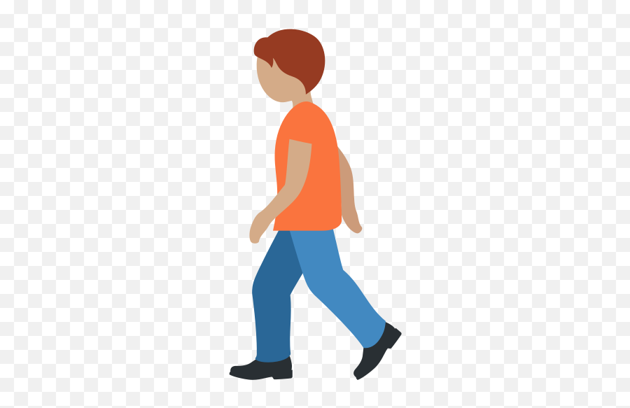 Medium Skin Tone Emoji - Walking People Emoji,Broken Leg Emoji
