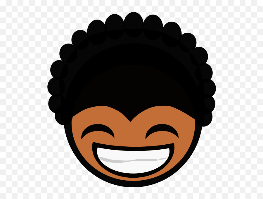 African Man Vector Image - Black Men Face Cartoon Emoji,Suspicious Emoticon  - free transparent emoji 