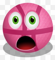 Smiley Emoji Dribbble - Circle,Shocked Emoji