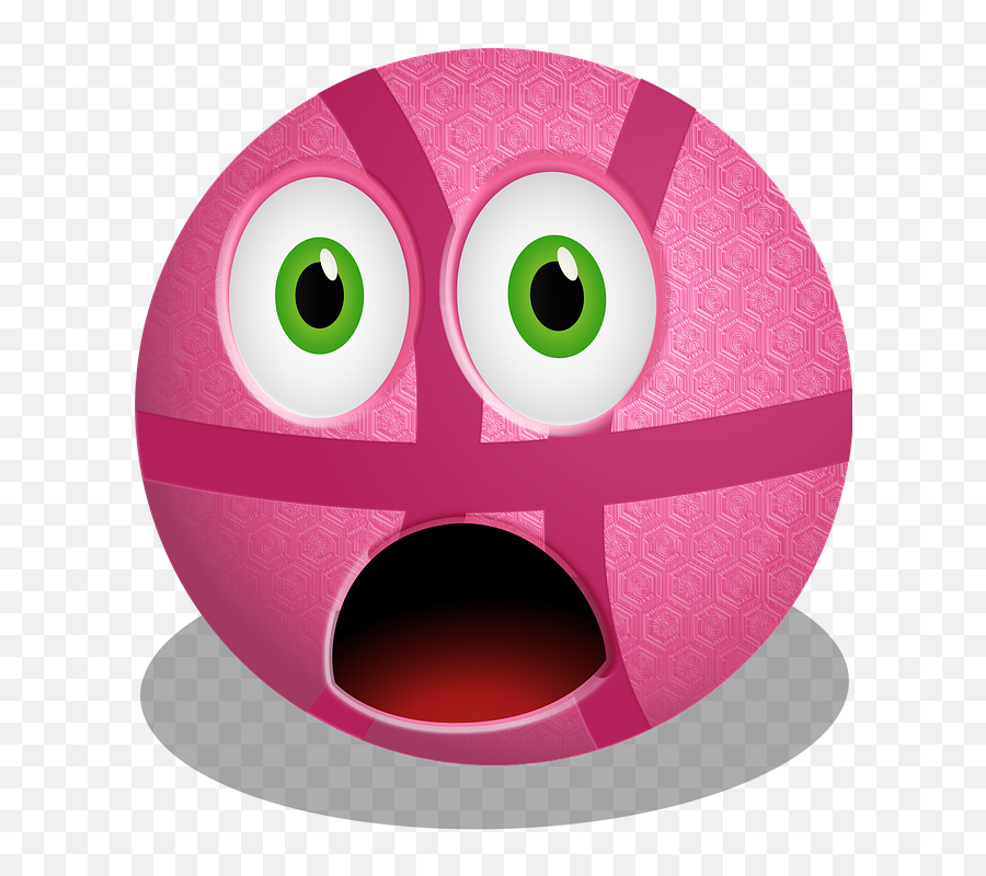 Smiley Emoji Dribbble - Circle,Shocked Emoji