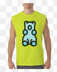 Muscle Tank - Teddy Bear Emoji,Muscle Emoticon