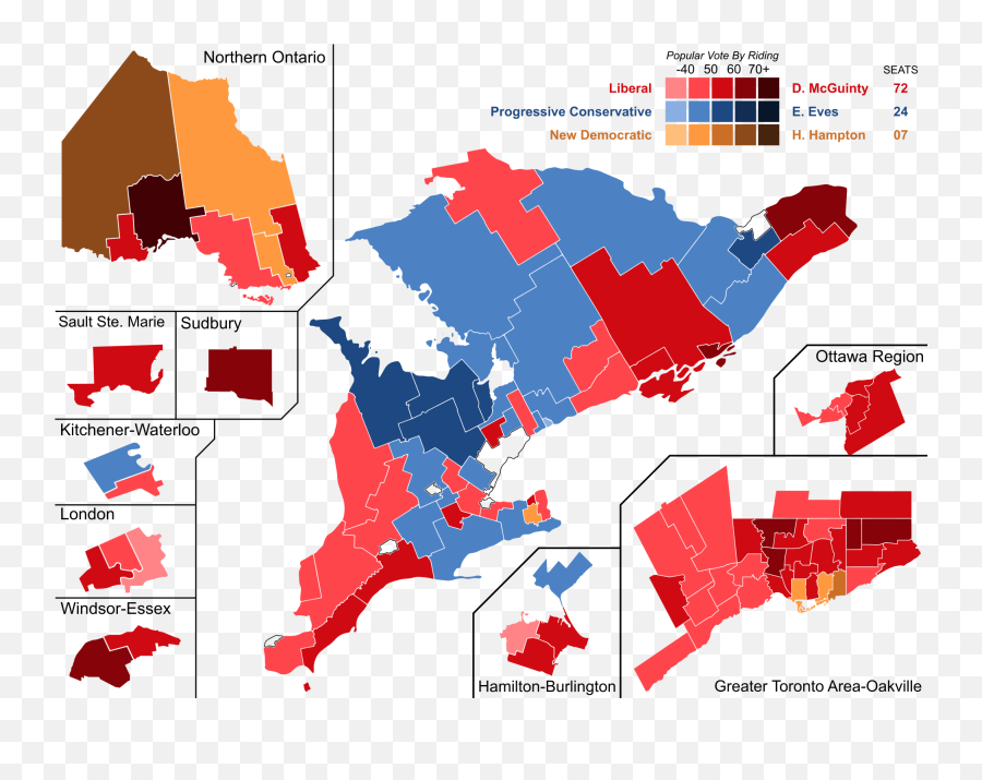 2003 Ontario General Election - Ontario 2018 Ridings Map Emoji,Raise Hand Emoji