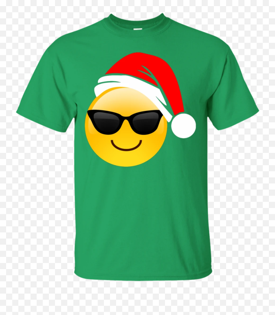 Emoji Christmas Shirt Cool Sunglasses,Black Family Emoji