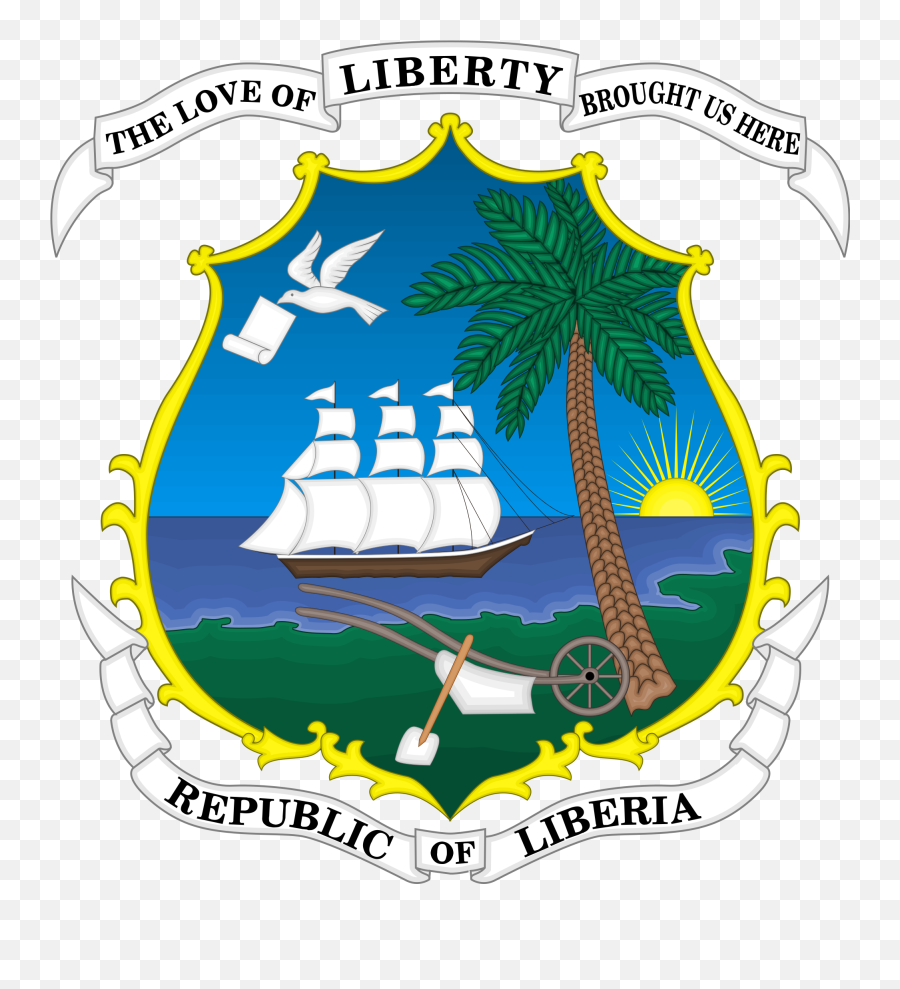 Coat Of Arms Of Liberia - Liberia Seal Emoji,Spain Flag Emoji