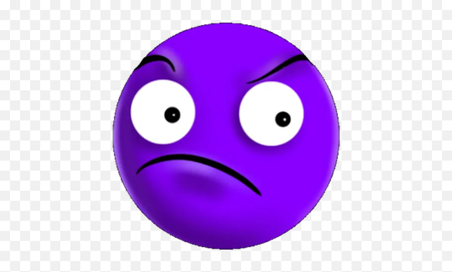 Emoji Whatsapp Stickers - Smiley,Purple Emojis