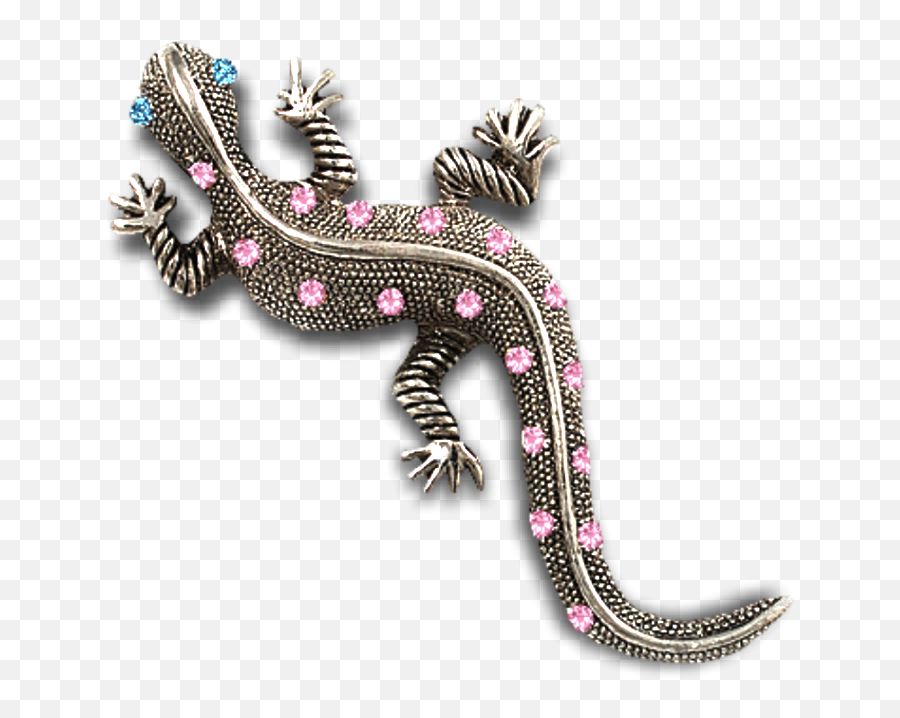 Lizard Salamander Newt Silver Jewelry - Alligator Lizard Emoji,Salamander Emoji