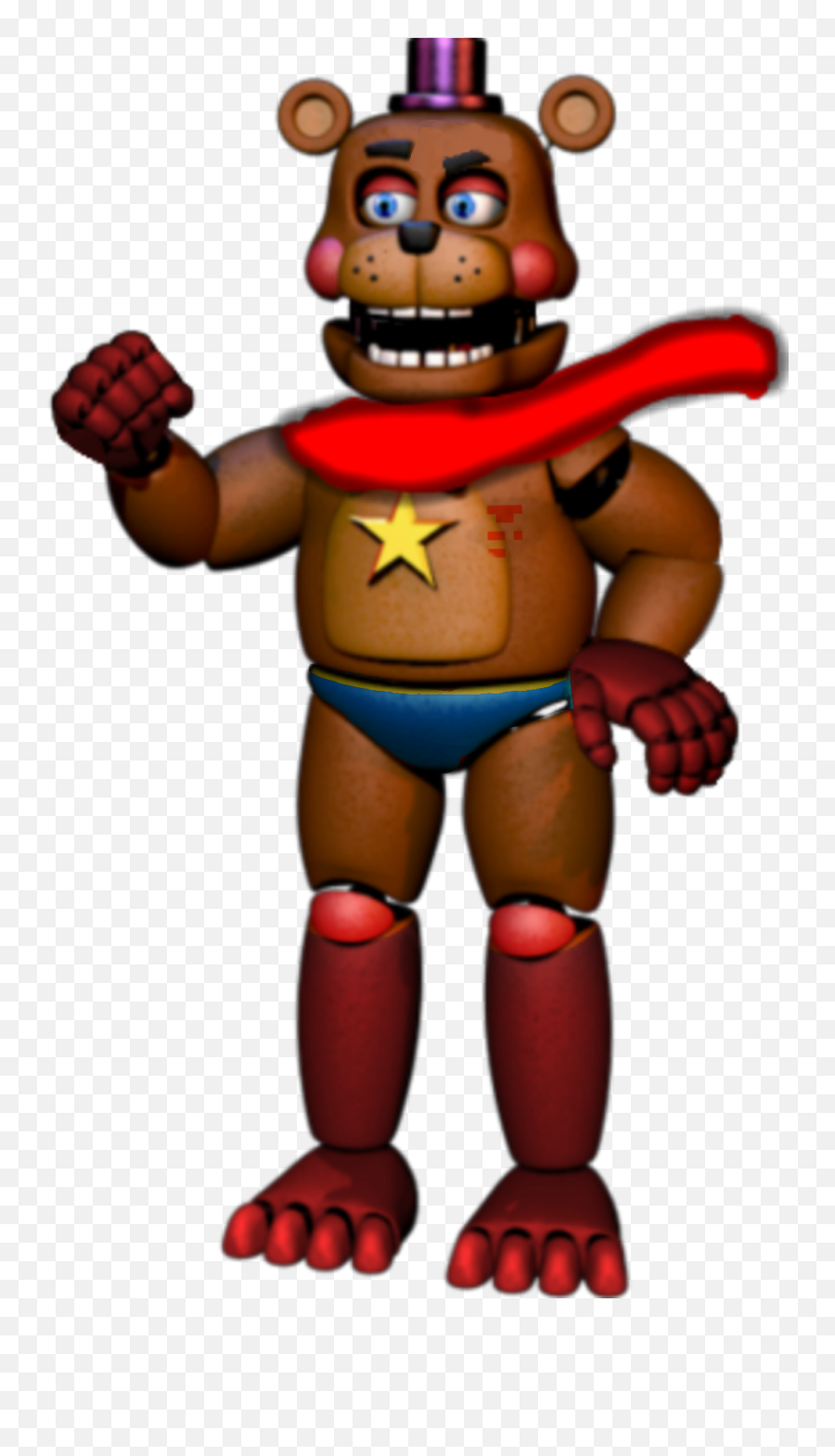 Rockstar Freddy As Papyrus - Five Nights At 6 Rockstar Freddy Emoji,Cross Arm Emoji