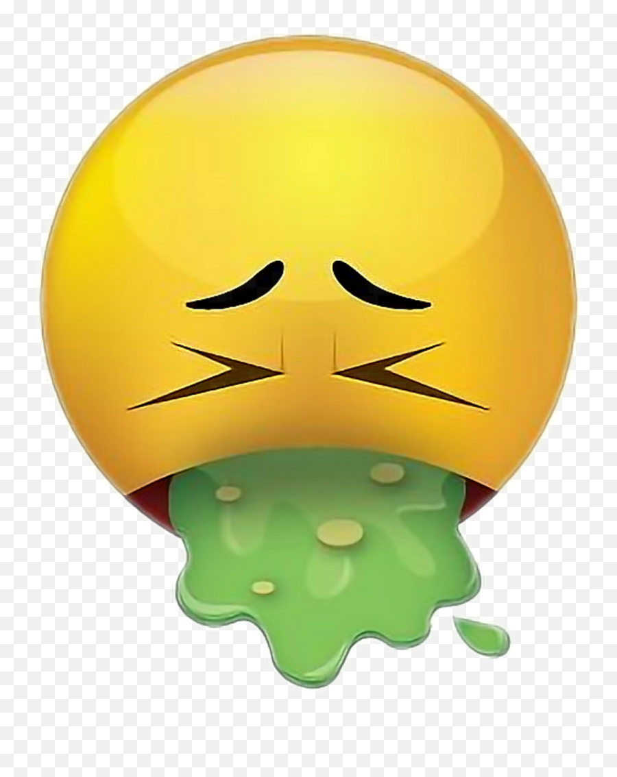 Eeww - Vomit Emoticon Gif Emoji,Sick Emoji Png