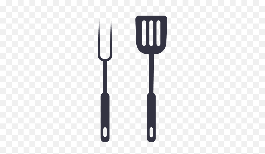 Barbecue Cutlery Flat Icon - Spatula Clipart Emoji,Fork Emoji