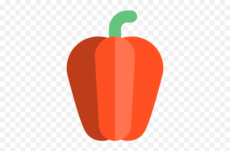 Red Pepper Icon At Getdrawings - Bell Pepper Icon Png Emoji,Green Pepper Emoji