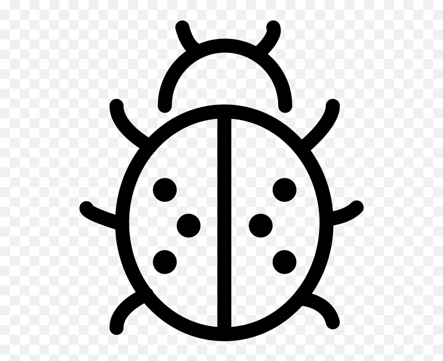 Openmoji - Crop Pest Icon Emoji,Ladybug Emoji
