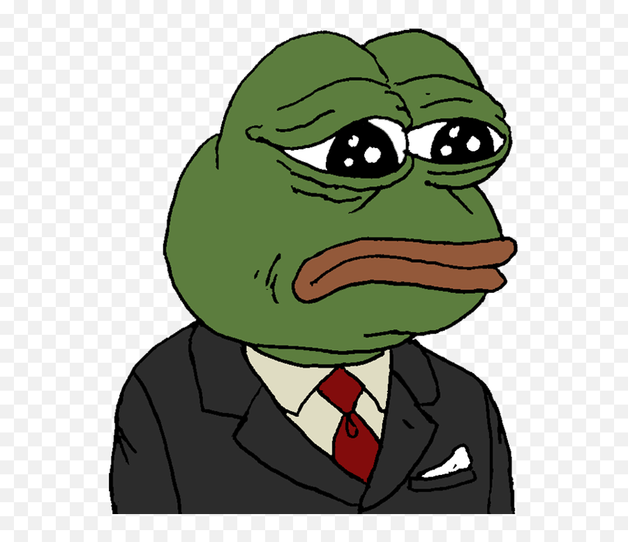 Sad Pepe Head Png Picture - Pepe The Frog Suit Emoji,Feelsbadman Emoji