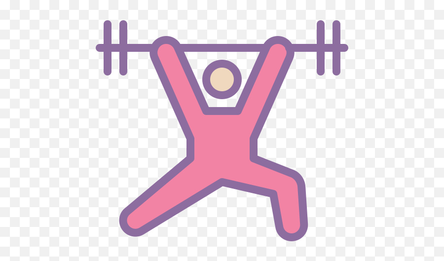 Weightlifting Icon - Clip Art Emoji,Weightlifting Emoji