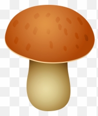 Brown Spotted Mushroom Png Clipart Best Web - Emoji