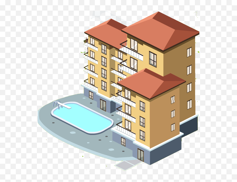 Apartment Clipart Transparent - Apartment Png Clipart Emoji,Apartment Emoji