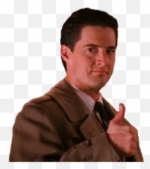 Thumbs Up Dale Cooper Emoji,Twin Peaks Emoji
