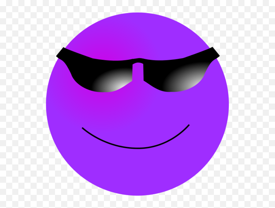 Cool Smiley Face Clip Art N5 Free Image - Smiley Emoji,Cool Emoticon