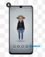Galaxy A70 - Ar Emoji Samsung