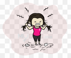 15704 Hair Free Clipart - Hair Loss Images Animated Emoji,Pulling Hair Out Emoji