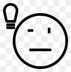 Lightbulb Svg Png Icon Free Download 505998 - Smiley Emoji