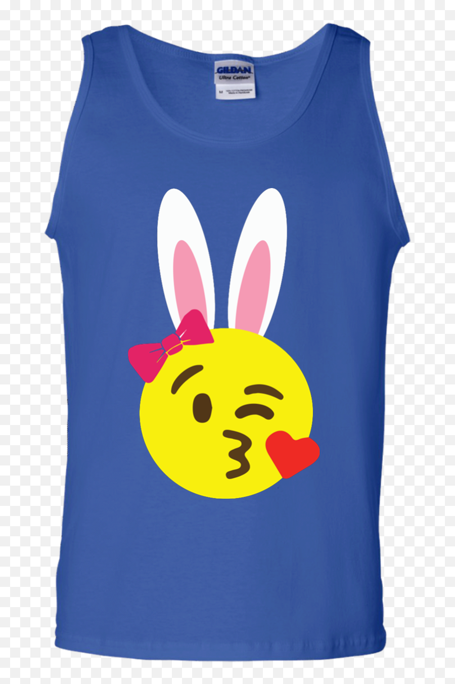 Easter Bunny Emoji Tank Top - Teeevercom Training To Be All Might Boku No My Hero Academia Inspired Gym Logo,Bunny Emoji Transparent