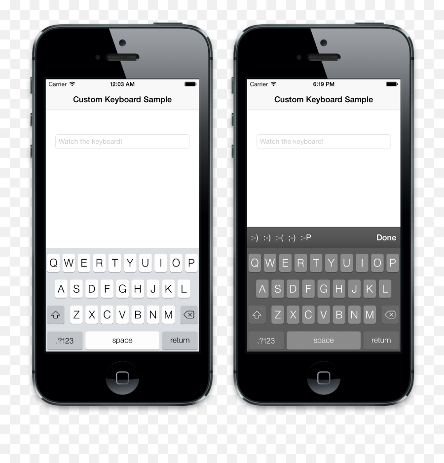 Adding Custom Buttons To Ios Keyboard In C U0026 Xamarin U2013 Nish - Samsung Galaxy S2 Texting Emoji,Ios 10 Emoticons